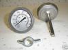 F C 3 BBQ SMOKER PIT GRILL THERMOMETER TEMP GAUGE