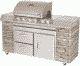 Charmglow Chef s Island 4 Burner Gas Grill