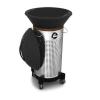 21 Inches Dual Zone Gas Grill Stainless Steel