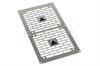 Phobya Radiator Grill - Dual (240) - Bricky - Silver
