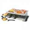 Swissmar Stelvio Raclette 8 Person Party Grill Granite Stone and Stainless Steel
