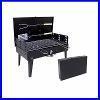 Portable Camping Picnic Charcoal Barbecue Bbq Grill Hibachi With Carry