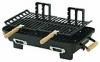 Cast Iron Hibachi Charcoal Grill Camping Tailgating NEW