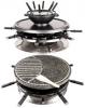 Andrew James Luxury Stone Raclette Grill & Fondue Set