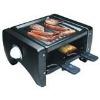 Best christmas free gift--electric raclette grill for 4 people 110V-240V 650W optional:grill pan marble(China (Mainland))