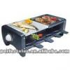 Christmas gi electric raclette grill GR-1081 for 8 people using pass FLGB,CE,ROSH,GS,FDA