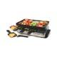 Swissmar Silver Cast Iron Raclette Party Grill