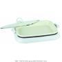 Non-stick or Ceramic coating interior Electric Grill with 1400W