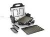 Table Grill Electric Grill Non-Stick Coating 2000W Cool-Touch 3-in-1