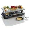 Novis 6012 07 8 er Raclette Grill Hot Stone anthrazit