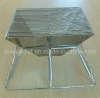 Outdoor Charcoal Stainless Steel Light Folding Grill