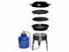 Den lille kompakte cadac grill til gasflaske Grillen er srdeles transportabel og alsidig. Grill er til gasflaske og har 5 forskellige grillflader. den er kompakt og nem at transportere. Leveres med transporttaske Total effekt: 1,92 Kw Vgt: 5,8 kg.