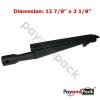 29351 1 pack BBQ Gas Grill Replacement Cast Iron Burner for Brinkmann Kenmore Charmglow Grill Zone Nexgrill Model Grills and compatible with MCM parts