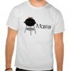 Charcoal grill master funny t-shirt