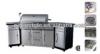 Grill Cover Bbq Brinkmann Premium Mesh 60-Inch Offset Smoker Gas Island Patio B