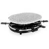 RACLETTE GRILL PIEDRA NATURAL 8 SARTENES PLACA PESCADO