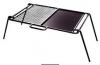 OZTRAIL STEEL FLAT PLATE BBQ COOKER GRILL CAMPING