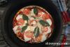 Recipe for Grilled Pizza with Mozzarella, Basil, and Tomato