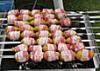 Pellkartoffeln mit Bacon und Rosmarin vom Grill