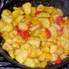 Kartoffelsalat vom Grill mit Pistazienpesto