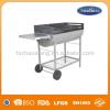 Barrel charcoal barbecue grill/portable barbecue grill