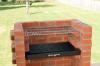 BKB400 - Brick Barbecue Kit With Stainless Steel Cooking Grill