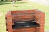 BKB202 Deluxe Barbecue kit Chrome Cooking Grill Warming Rack Cover