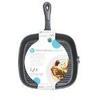 Kitchen Cra Deluxe Cast Iron Grill Pan Square 23cm