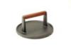 600 sq in Cast iron Grate Charcoal Grill Smoker Hood Cover 3 Shelve Outdoor