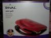 Red Kitchen Rival Electric Mini Grill Sandwich Maker