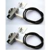 Uniflame Gas Grill Electrodes w/ Wires and Brackets 2-Pack 07303