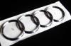 Audi Rings Grill Badge for TT Coupe Roadster Plain