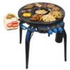 Blacktop 360 Premium Party Hub Gas Grill Fryer BBQ Grill