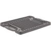 Emeril Cast Iron Single Burner Reversible Grill Griddle Black Home