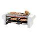 Raclette 2 persons with stone top grill Domoclip