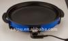 Multifunctional electric grill and round pizza pan
