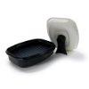 Microhearth Grill Pan for Microwave Cooking Black