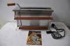 VINTAGE ELECTRIC STAINLESS VERTICAL GRILL HOTPOINT EAT HEALTHY RECEIPE BOOKLET