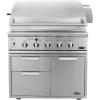 Dcs 36 Inch Natural Gas Grill Bgb36bqarn On Cart