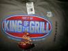 2XL KING OF THE GRILL TSHIRT GRAY (KOHL