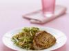 Lendensteak vom Grill mit Pastasalat
