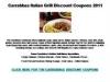 Carrabbas Italian Grill Discount Coupons 2011
