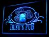 170069b ierse pub bier traditionele grill dublin grappig geleid licht teken weer te geven