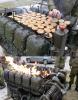 Army block engine grill