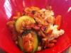 Bowl creation at Genghis Grill