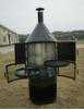 Fire pit and charcoal BBQ grill