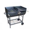 Oil Drum Garden Patio Charcoal Barbecue Grill BBQ