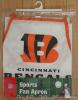 NIP NFL Cincinnati Bengals Apron BBQ Tailgate Grill
