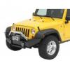 2007 Jeep Wrangler Chrome Grill Inserts Installed