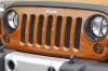 Jeep wrangler jk chrome grill